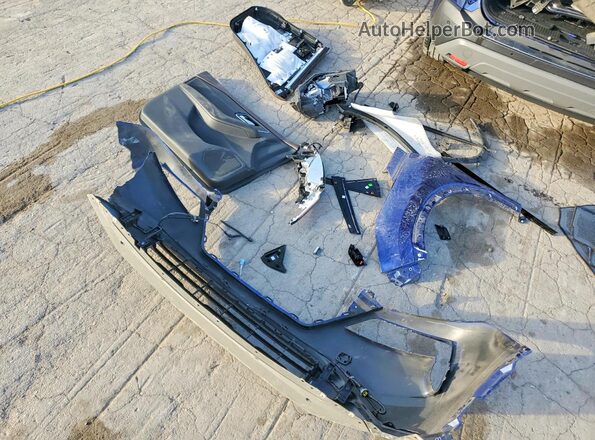 5N1AT3BA3MC818129 2021 NISSAN ROGUE Blue Вид наклейки з VIN-кодом