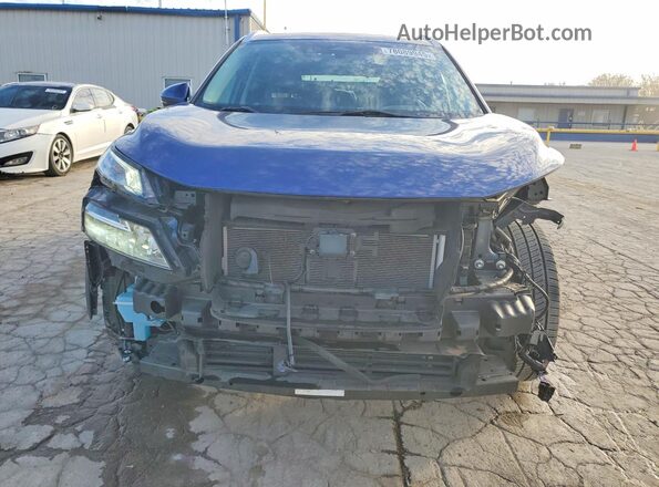 5N1AT3BA3MC818129 2021 NISSAN ROGUE Blue Вид спереду