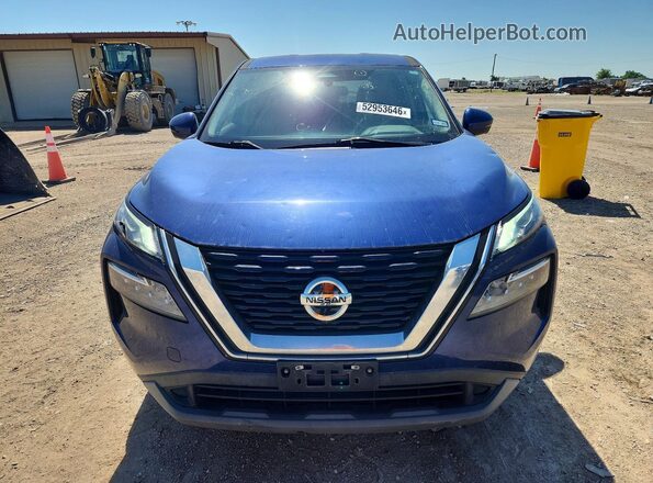 5N1AT3BA4MC711073 2021 NISSAN ROGUE Blue Vista frontal