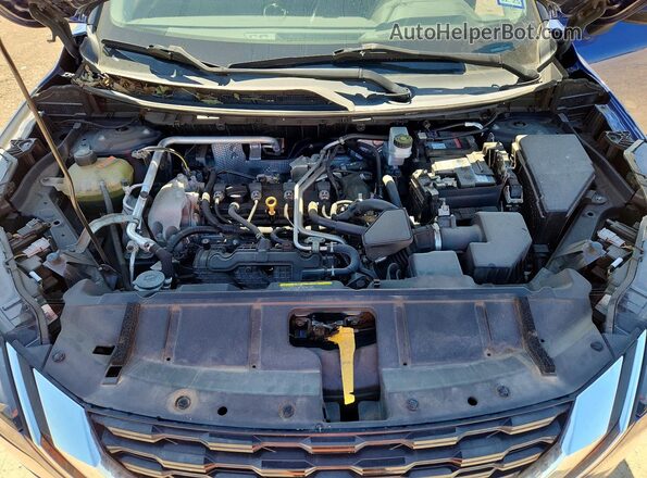 5N1AT3BA4MC711073 2021 NISSAN ROGUE Blue Vista del compartimento del motor