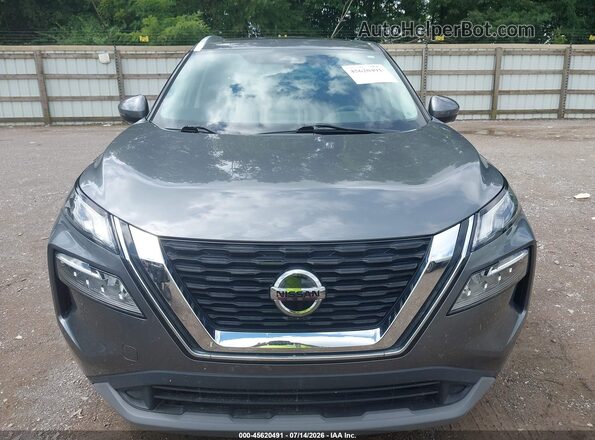 5N1AT3BA4MC792723 2021 NISSAN ROGUE Серый Вид щитка приборов