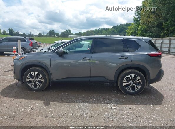 5N1AT3BA4MC792723 2021 NISSAN ROGUE Серый Панорамный вид салона 360°