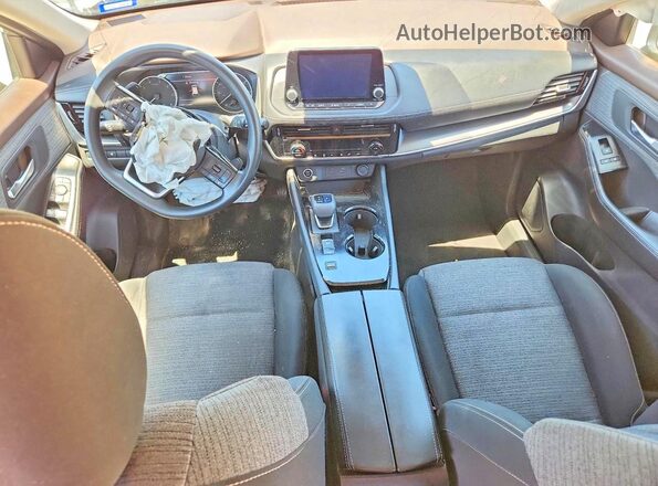 5N1AT3BA4MC796481 2021 NISSAN ROGUE Gray Առջևի վահանակի տեսք