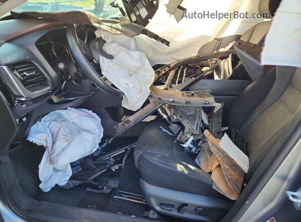 5N1AT3BA4MC806247 2021 NISSAN ROGUE Gray Front interior view