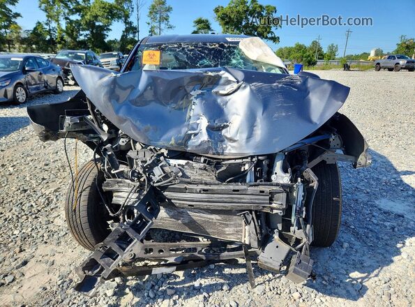 5N1AT3BA4MC806247 2021 NISSAN ROGUE Gray Front view