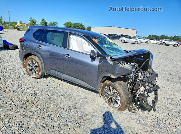 5N1AT3BA4MC806247 2021 NISSAN ROGUE Gray Front right