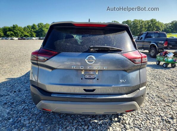 5N1AT3BA4MC806247 2021 NISSAN ROGUE Gray Rear view