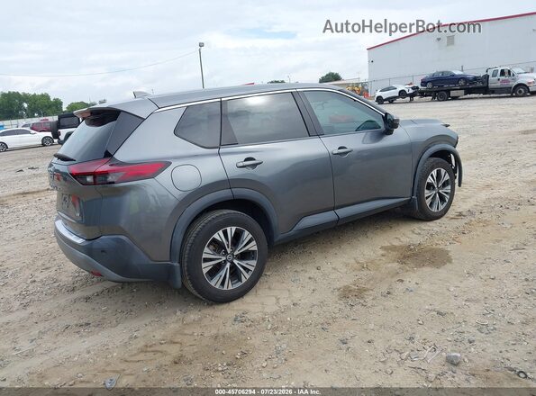 5N1AT3BA4MC807740 2021 NISSAN ROGUE Gray Задня права чверть