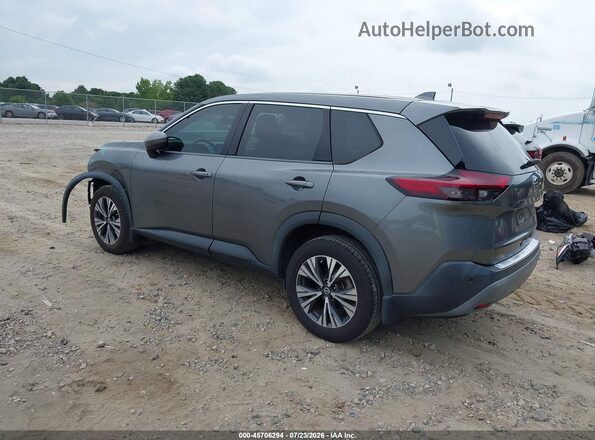 5N1AT3BA4MC807740 2021 NISSAN ROGUE Gray Задня ліва чверть