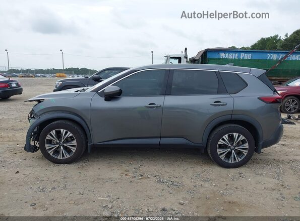 5N1AT3BA4MC807740 2021 NISSAN ROGUE Gray 