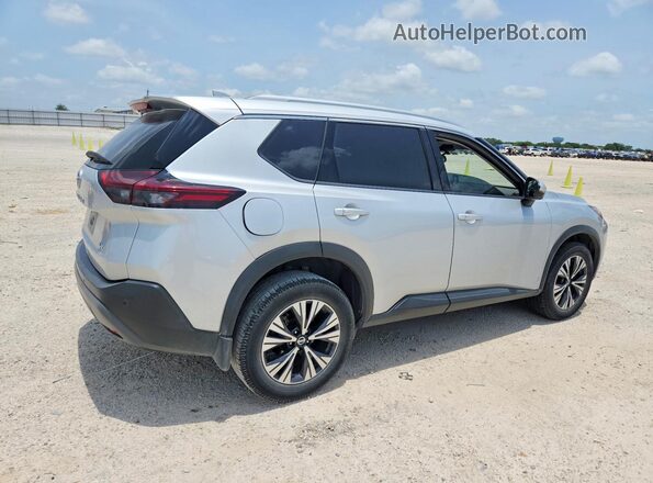 5N1AT3BA4MC810072 2021 NISSAN ROGUE Silver Rear right