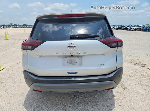 5N1AT3BA4MC810072 2021 NISSAN ROGUE Silver Rear view