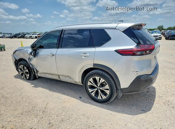 5N1AT3BA4MC810072 2021 NISSAN ROGUE Silver Rear left