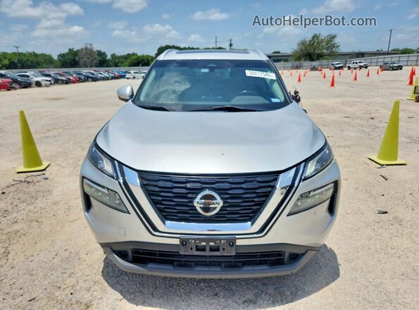 5N1AT3BA4MC810072 2021 NISSAN ROGUE Silver Front view