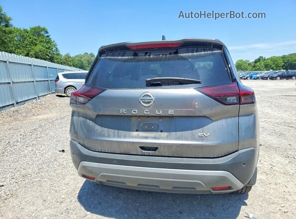 5N1AT3BA4MC847087 2021 NISSAN ROGUE Charcoal Հետևի տեսք