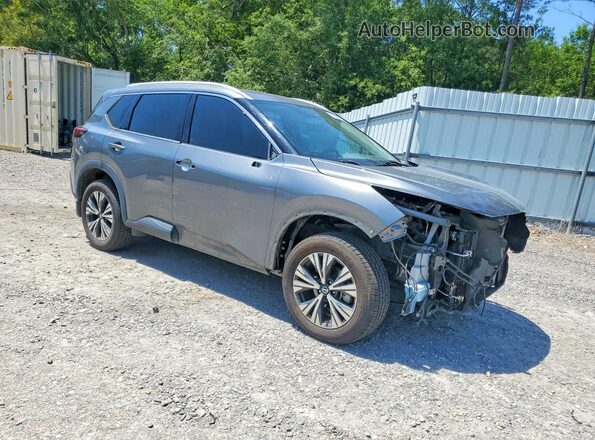 5N1AT3BA4MC847087 2021 NISSAN ROGUE Charcoal Առջևի աջ