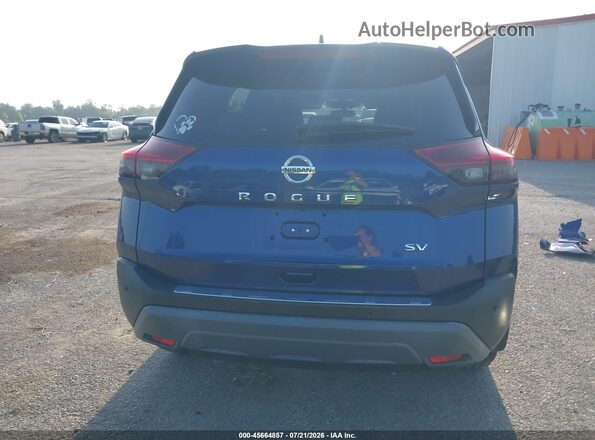 5N1AT3BA5MC683042 2021 NISSAN ROGUE Синий 