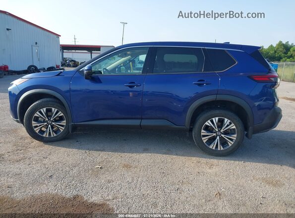 5N1AT3BA5MC683042 2021 NISSAN ROGUE Синий 