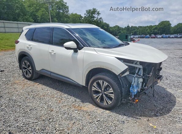 5N1AT3BA5MC760492 2021 NISSAN ROGUE White Front right