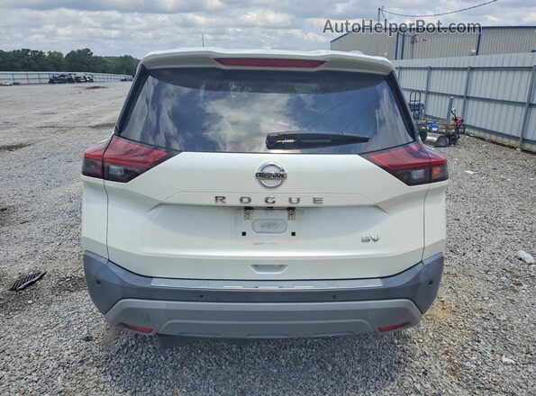 5N1AT3BA5MC760492 2021 NISSAN ROGUE White Rear view