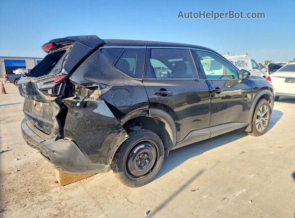 5N1AT3BA5MC760850 2021 NISSAN ROGUE Black Հետևի աջ