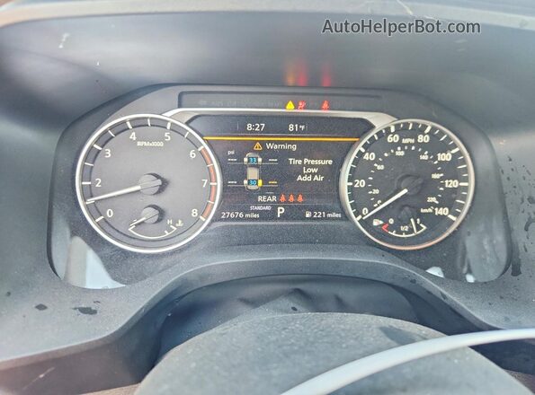 5N1AT3BA5MC760850 2021 NISSAN ROGUE Black Սարքավորումների վահանակի տեսք