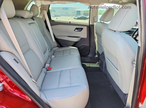 5N1AT3BA5MC783478 2021 NISSAN ROGUE Red Vista interior trasera