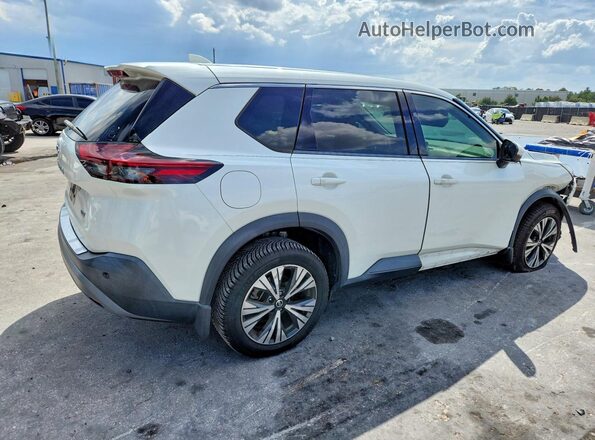 5N1AT3BA5MC846790 2021 NISSAN ROGUE White Rear right