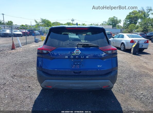 5N1AT3BA6MC717960 2021 NISSAN ROGUE Blue 