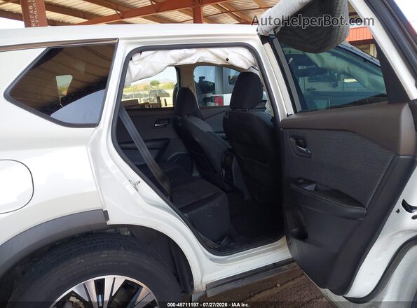 5N1AT3BA6MC734726 2021 NISSAN ROGUE White Vista de la etiqueta del VIN