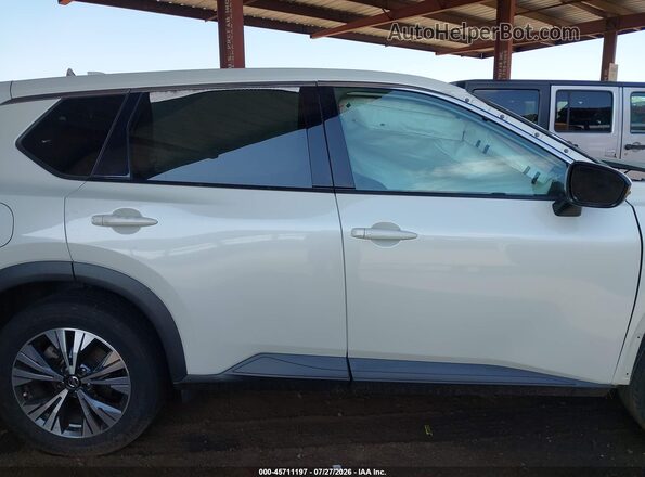 5N1AT3BA6MC734726 2021 NISSAN ROGUE White Vista interior de 360 grados