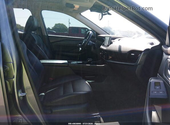 5N1AT3BA6MC774613 2021 NISSAN ROGUE Серый Вид салона спереди