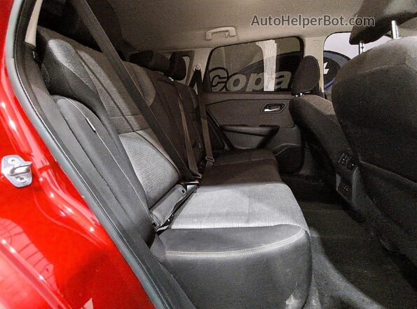 5N1AT3BA6MC776135 2021 NISSAN ROGUE Red Vista interior trasera
