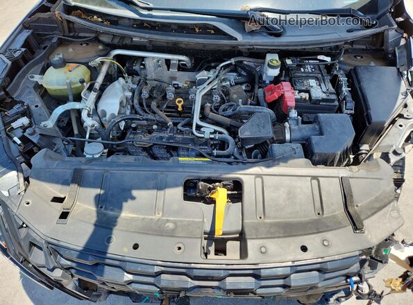 5N1AT3BA6MC791198 2021 NISSAN ROGUE Gray Вид задньої частини салону
