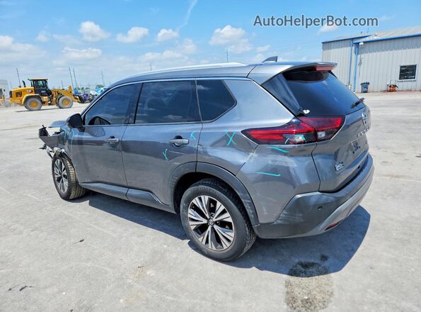 5N1AT3BA6MC791198 2021 NISSAN ROGUE Gray Задня ліва чверть