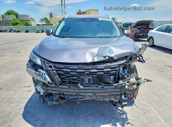 5N1AT3BA6MC791198 2021 NISSAN ROGUE Gray Вид спереду