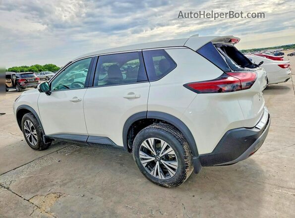 5N1AT3BA6MC819937 2021 NISSAN ROGUE White Rear left