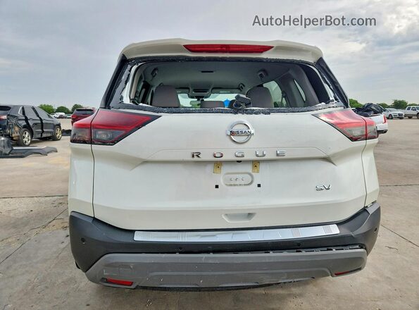 5N1AT3BA6MC819937 2021 NISSAN ROGUE White Rear view