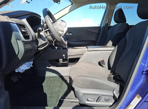5N1AT3BA6MC836138 2021 NISSAN ROGUE Blue 