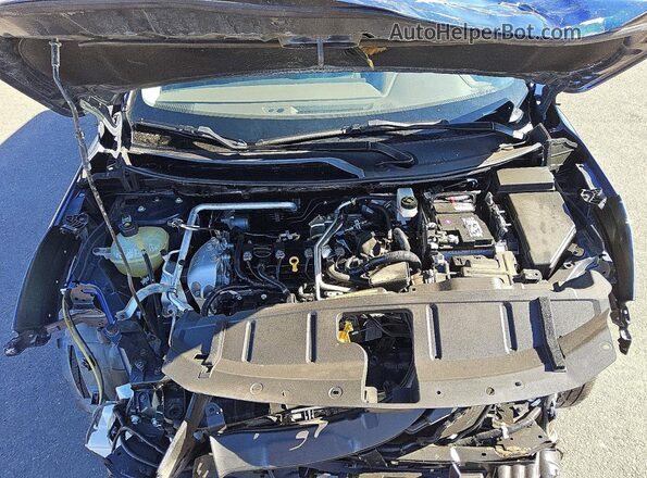 5N1AT3BA6MC836138 2021 NISSAN ROGUE Blue ძრავის განყოფილების ხედი