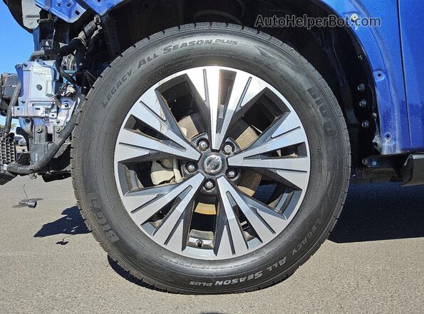 5N1AT3BA6MC836138 2021 NISSAN ROGUE Blue 