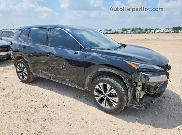 5N1AT3BA7MC703842 2021 NISSAN ROGUE Black Delantero derecho