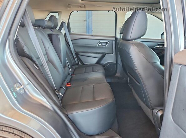 5N1AT3BA7MC720592 2021 NISSAN ROGUE Серый Вид задней части салона