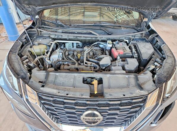 5N1AT3BA7MC720592 2021 NISSAN ROGUE Серый Вид подкапотного пространства