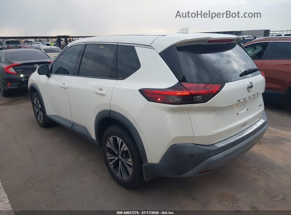 5N1AT3BA7MC805948 2021 NISSAN ROGUE White Tył lewy