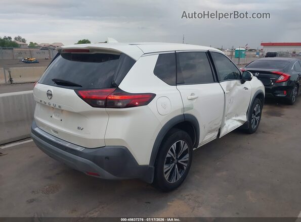 5N1AT3BA7MC805948 2021 NISSAN ROGUE White Tył prawy