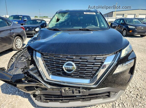 5N1AT3BA7MC816531 2021 NISSAN ROGUE Black Դիմացի տեսք