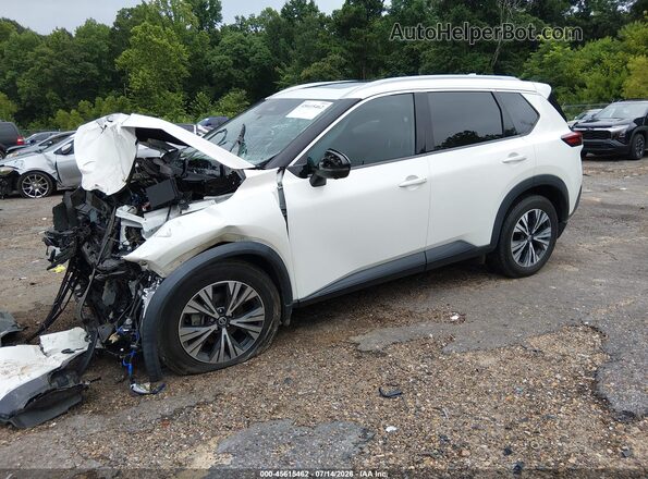 5N1AT3BA8MC773916 2021 NISSAN ROGUE White Przód lewy