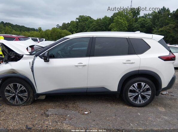 5N1AT3BA8MC773916 2021 NISSAN ROGUE White Widok wnętrza 360 stopni