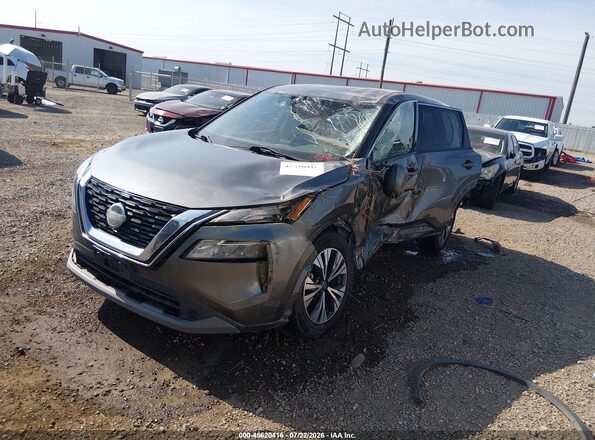 5N1AT3BA9MC706712 2021 NISSAN ROGUE Gray Przód lewy